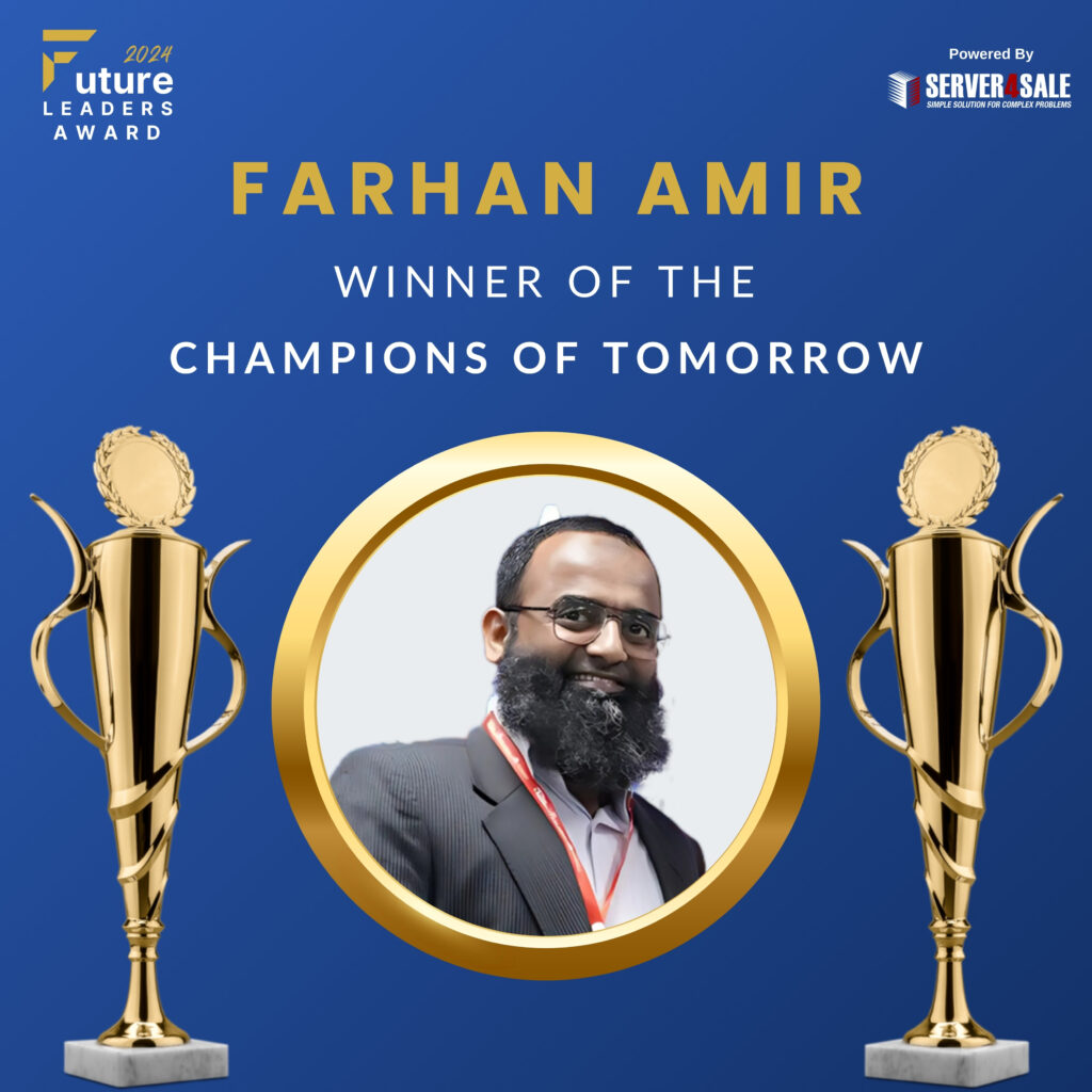 Champion award card