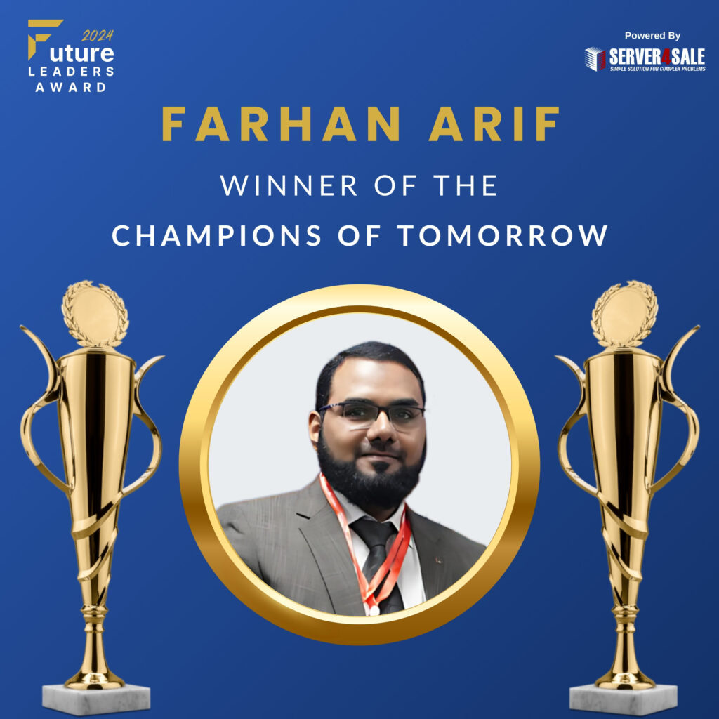 Champion award card