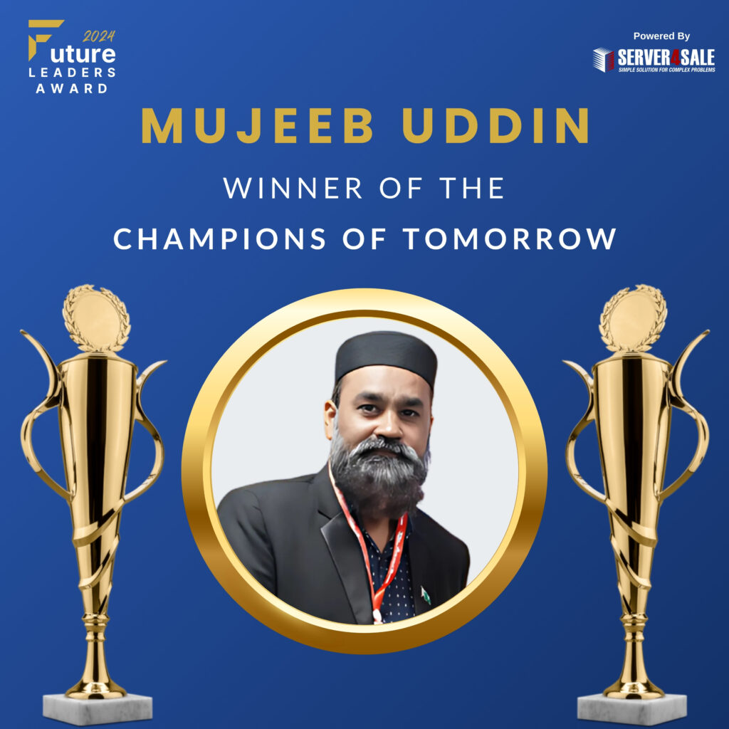 Champion award card