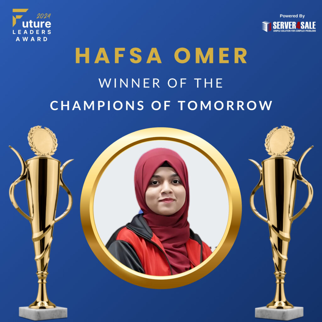 Champion award card
