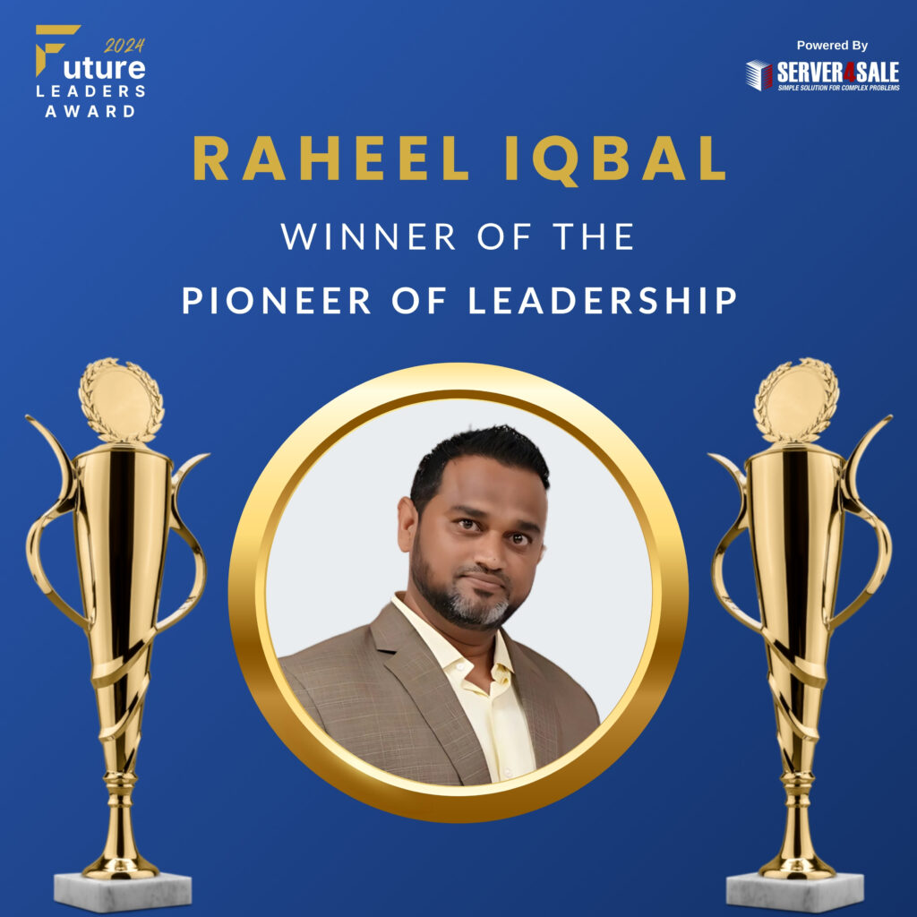 Pioneer award card